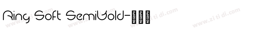 Ring Soft SemiBold字体转换